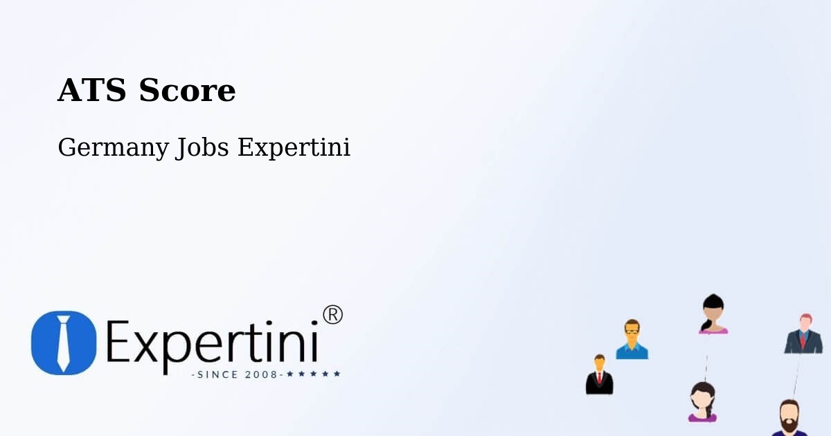 Resume ATS Score & Job Description Match Tool – Burgstädt - Germany Jobs Expertini