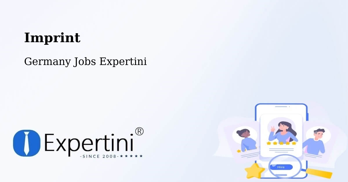 Imprint – Burgstädt - Germany Jobs Expertini